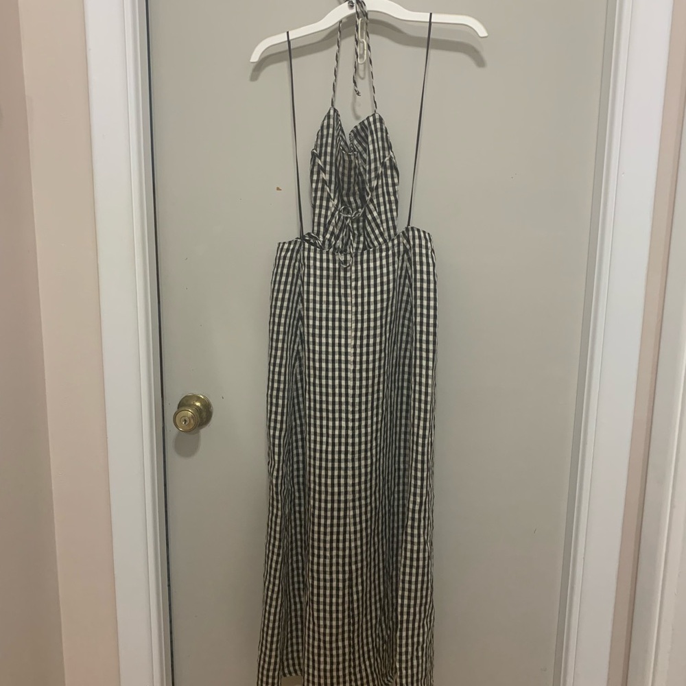 Reformation Linen Apron style dress - Picture 6 of 8